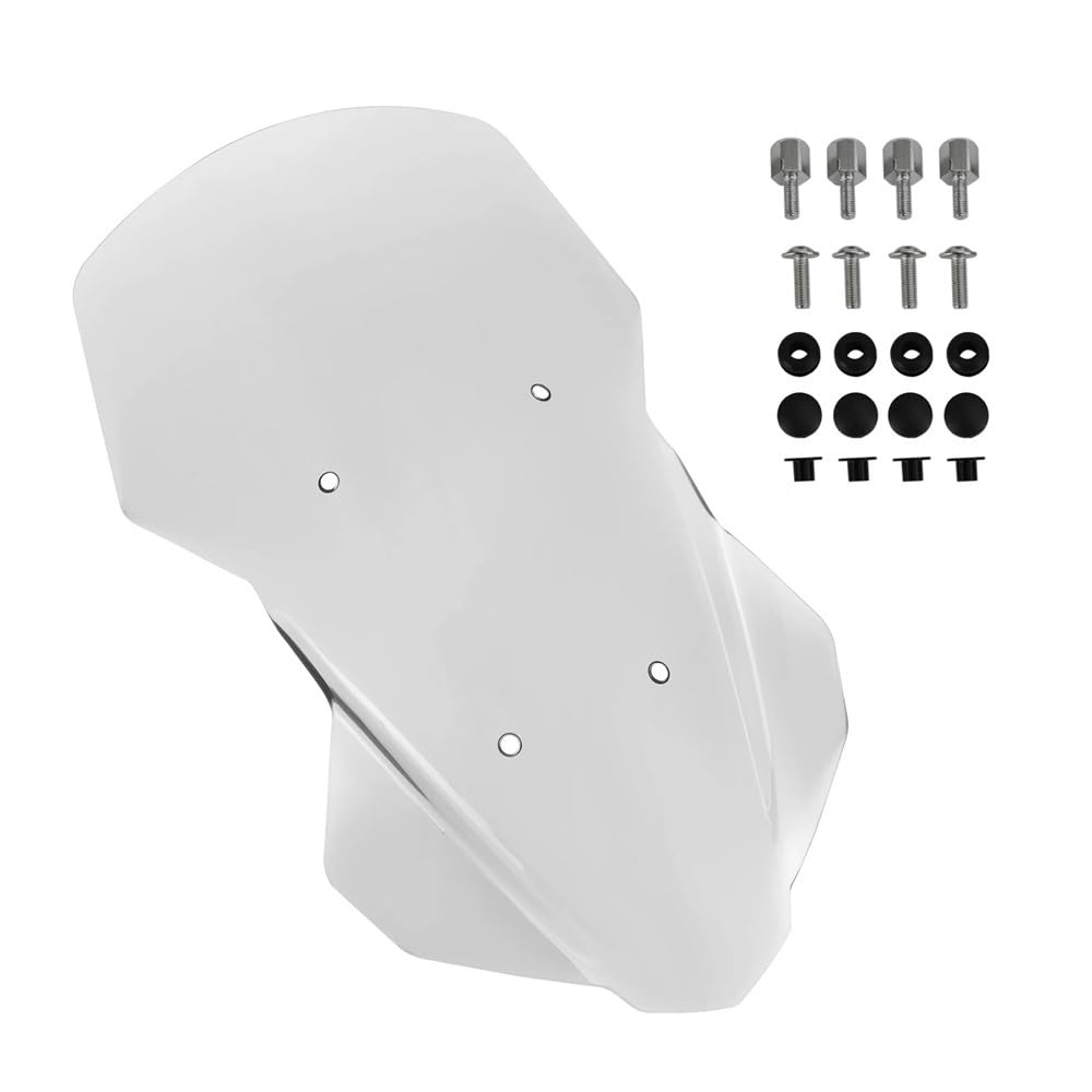 ASDRDDARF Windschutzscheibe Motorrad Für Tracer 700 2020 /Tracer 7 2021 2022 Windschutzscheibe Windschutz Motorrad Zubehör(Clear) von ASDRDDARF