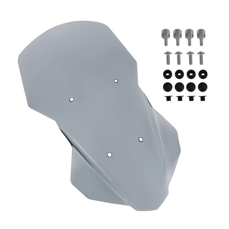 ASDRDDARF Windschutzscheibe Motorrad Für Tracer 700 2020 /Tracer 7 2021 2022 Windschutzscheibe Windschutz Motorrad Zubehör(Gray) von ASDRDDARF