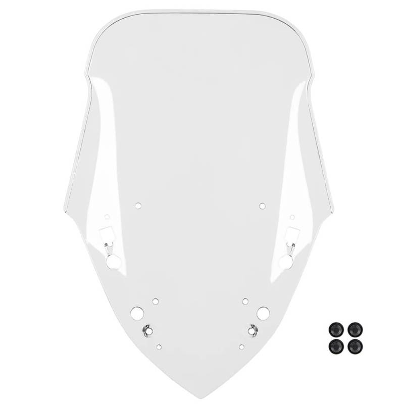 ASDRDDARF Windschutzscheibe Motorrad Für X-MAX300 XMAX250 X MAX150 2017 2018 2019 2020 2021 2022 Windschutzscheibe Windschutz Motorrad Windabweiser(Clear) von ASDRDDARF
