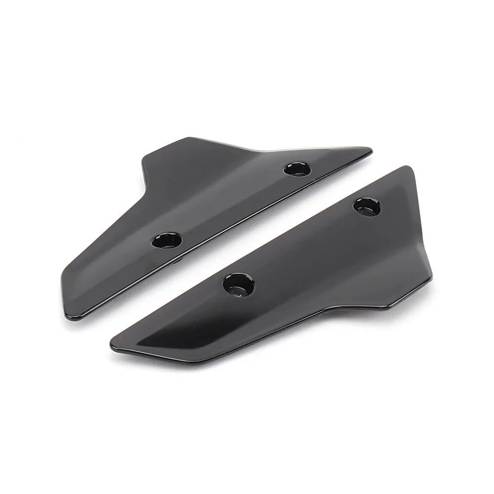ASDRDDARF Windschutzscheibe Motorrad Für XL750 TRANSALP 2023 2024 Motorrad Acryl Seite Panels Windabweiser Front Spoiler Windschutzscheibe(Front - Black) von ASDRDDARF