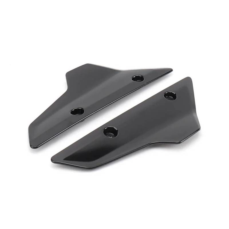 ASDRDDARF Windschutzscheibe Motorrad Für XL750 TRANSALP 2023 2024 Motorrad Acryl Seite Panels Windabweiser Front Spoiler Windschutzscheibe(Front - Black) von ASDRDDARF