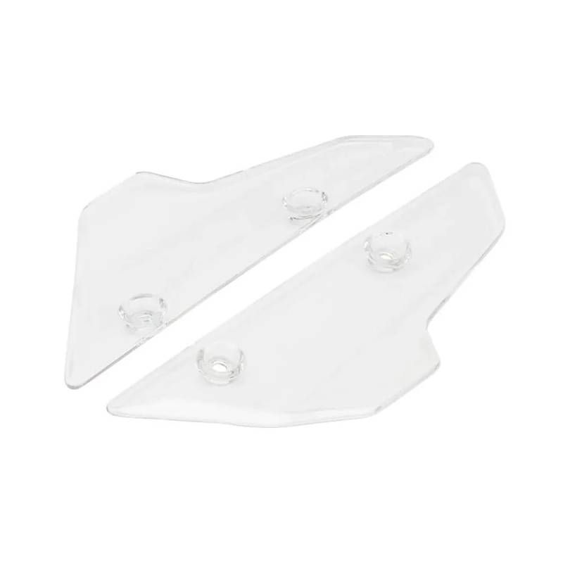 ASDRDDARF Windschutzscheibe Motorrad Für XL750 TRANSALP 2023 2024 Motorrad Acryl Seite Panels Windabweiser Front Spoiler Windschutzscheibe(Front - Clear) von ASDRDDARF