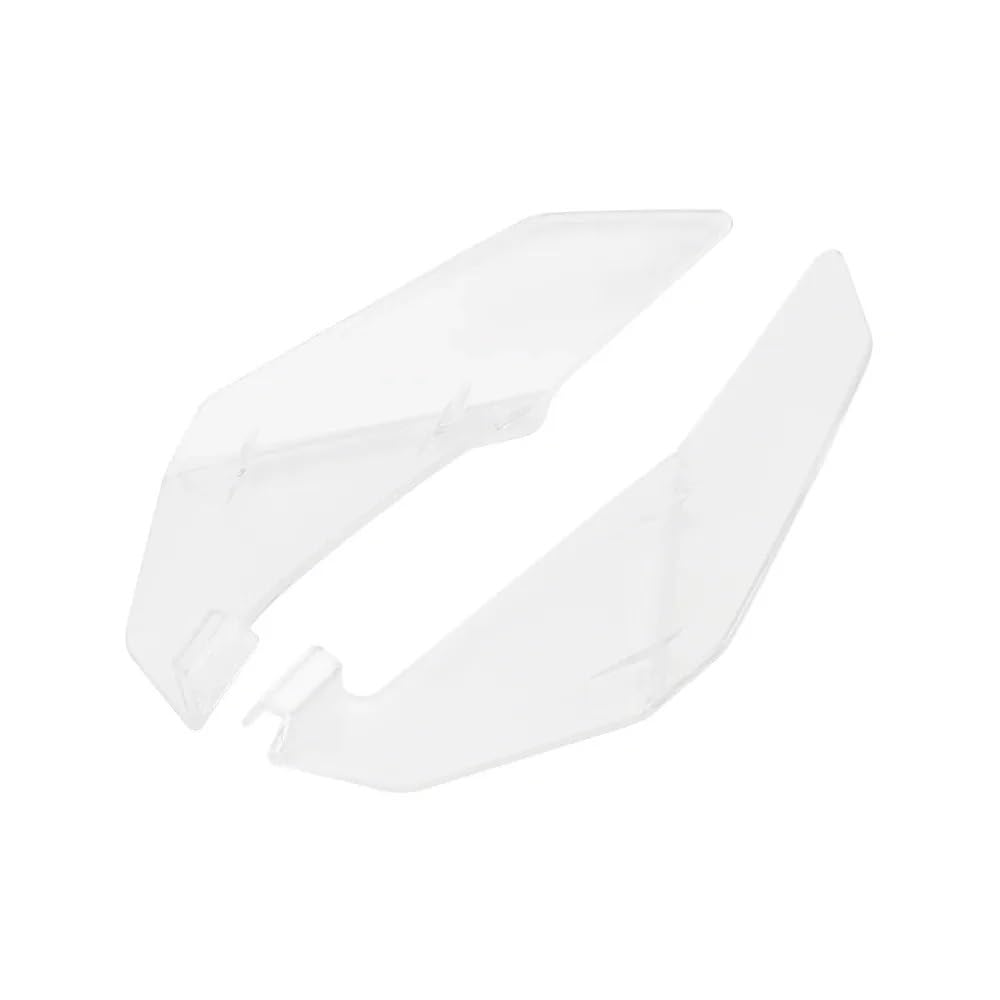 ASDRDDARF Windschutzscheibe Motorrad Für XL750 TRANSALP 2023 2024 Motorrad Acryl Seite Panels Windabweiser Front Spoiler Windschutzscheibe(Side - Clear) von ASDRDDARF