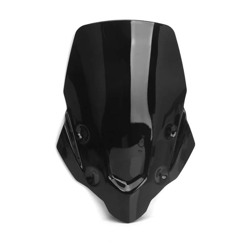 ASDRDDARF Windschutzscheibe Motorrad Für XL750 Transalp 2023 2024 Motorradzubehör Windabweiser Windschutz Windschutz 3 Farbe(Black) von ASDRDDARF
