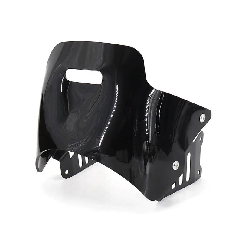 ASDRDDARF Windschutzscheibe Motorrad Für XSR900 2022 2023 Motorrad Windschutz Windschutz Air Windabweiser Zubehör(Black) von ASDRDDARF