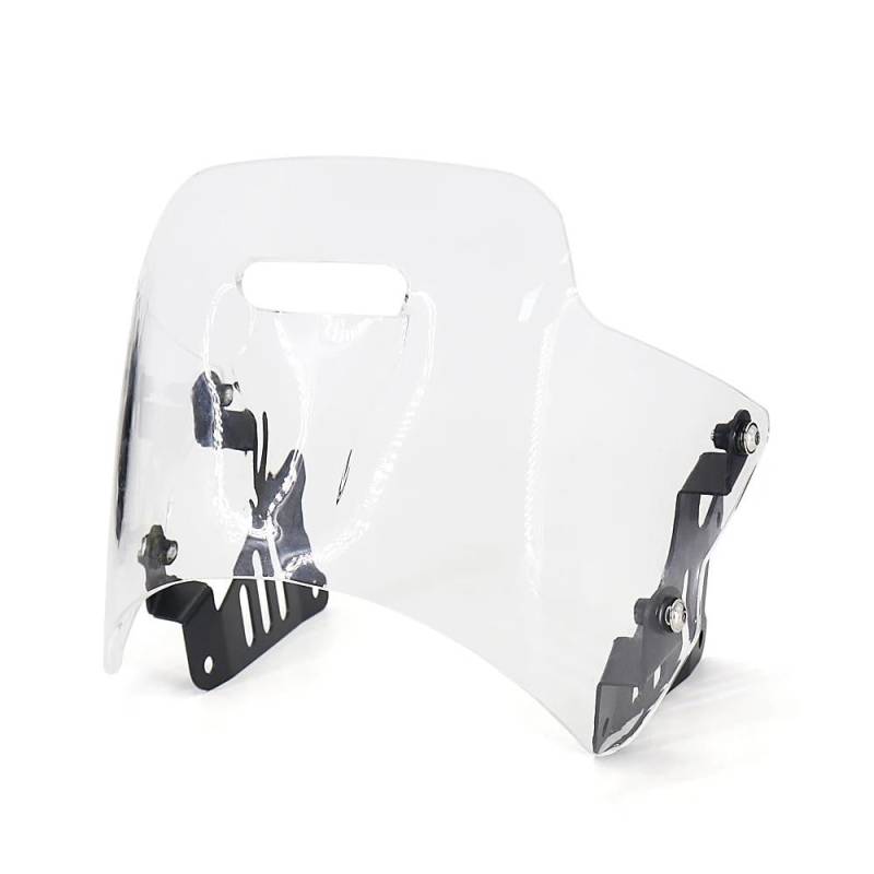 ASDRDDARF Windschutzscheibe Motorrad Für XSR900 2022 2023 Motorrad Windschutz Windschutz Air Windabweiser Zubehör(Transparent) von ASDRDDARF
