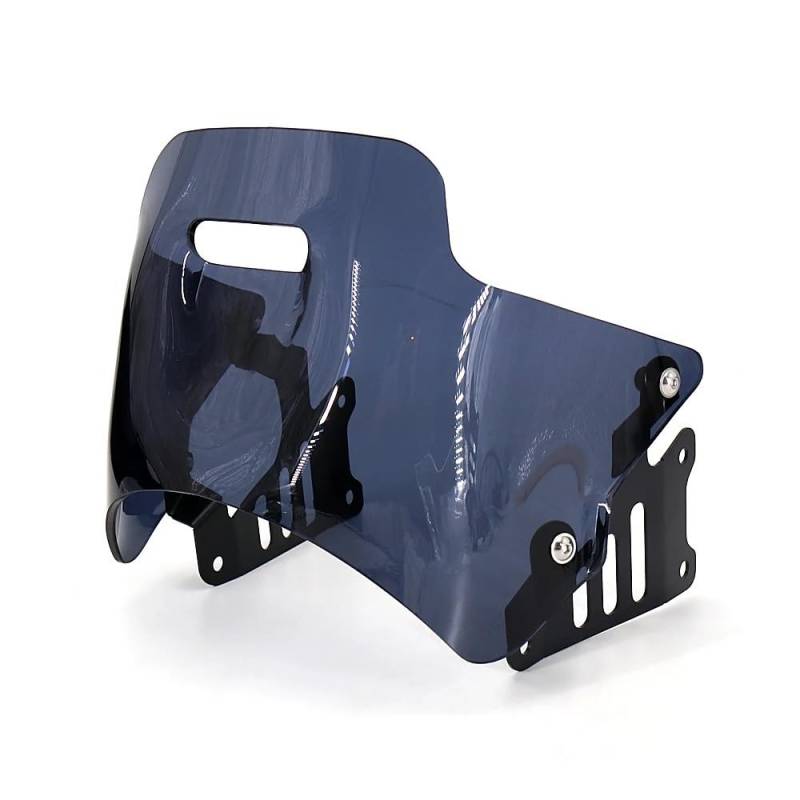 ASDRDDARF Windschutzscheibe Motorrad Für XSR900 2022 2023 Motorrad Windschutz Windschutz Air Windabweiser Zubehör(Transparent Blue) von ASDRDDARF
