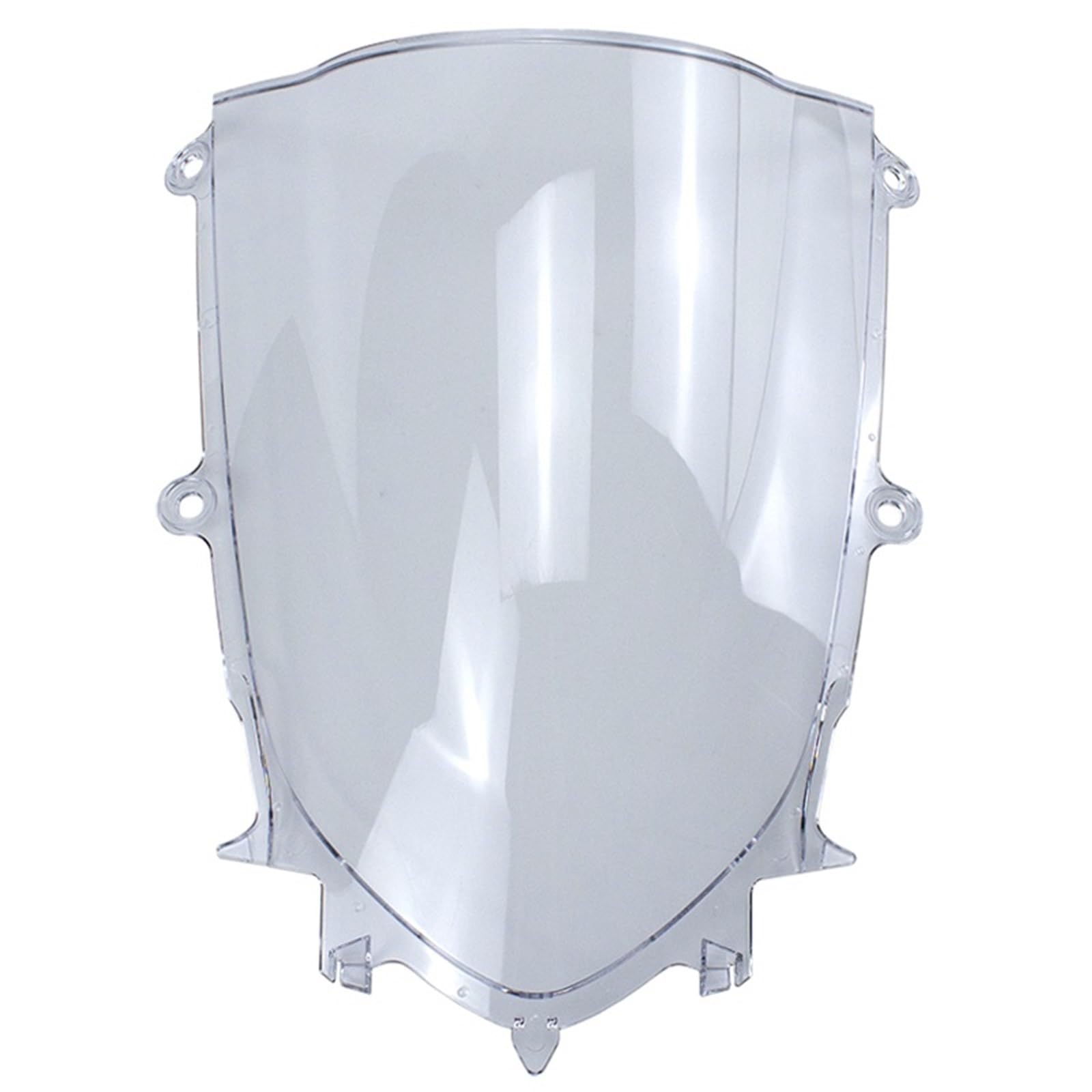 ASDRDDARF Windschutzscheibe Motorrad Für YZFR7 2021 2022 2023 YZF-R7 21-23 YZFR6 R6 2017-2021 Motorrad Windschutzscheibe Visier Schwarz Windschutzscheibe Doppel Blase(Transparent) von ASDRDDARF
