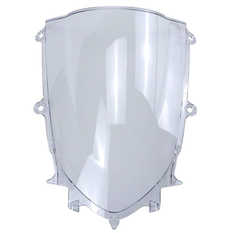 ASDRDDARF Windschutzscheibe Motorrad Für YZFR7 2021 2022 2023 YZF-R7 21-23 YZFR6 R6 2017-2021 Motorrad Windschutzscheibe Visier Schwarz Windschutzscheibe Doppel Blase(Transparent) von ASDRDDARF