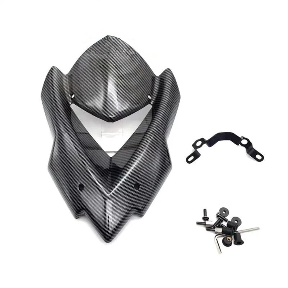 ASDRDDARF Windschutzscheibe Motorrad Für Z1000 2014 2015 2016 2018 2019 2020 Motorrad Änderung Windschutzscheibe Visier Windschutzscheibe(Carbon Fiber Pattern) von ASDRDDARF