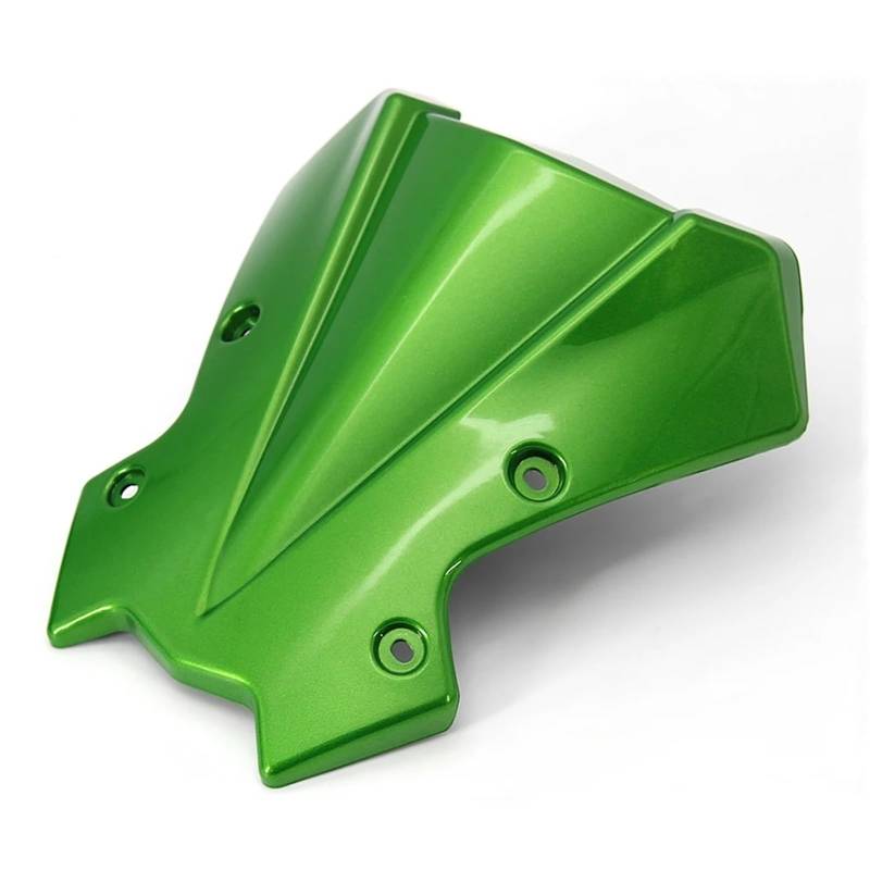 ASDRDDARF Windschutzscheibe Motorrad Für Z650 Z900 2020 2021 2022 2023 Carbon Fiber Motorrad Windschutzscheibe Windschutz Air Wind Deflektor(Green) von ASDRDDARF