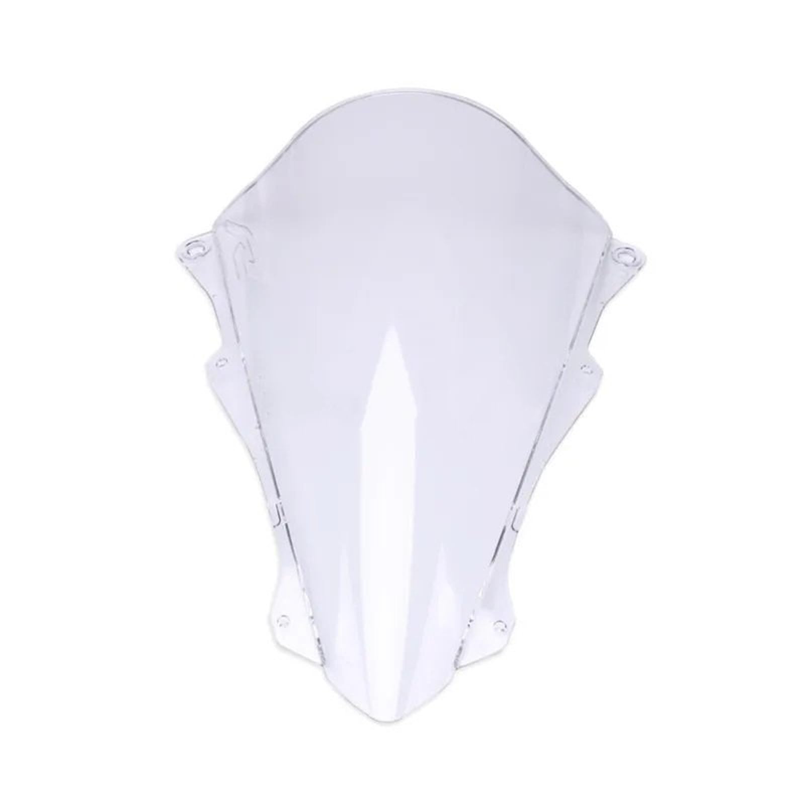ASDRDDARF Windschutzscheibe Motorrad Für ZX-4R ZX-4RR 2023 Motorrad Frontscheibe Windschutz Schallwand Wind Deflektoren(Clear) von ASDRDDARF