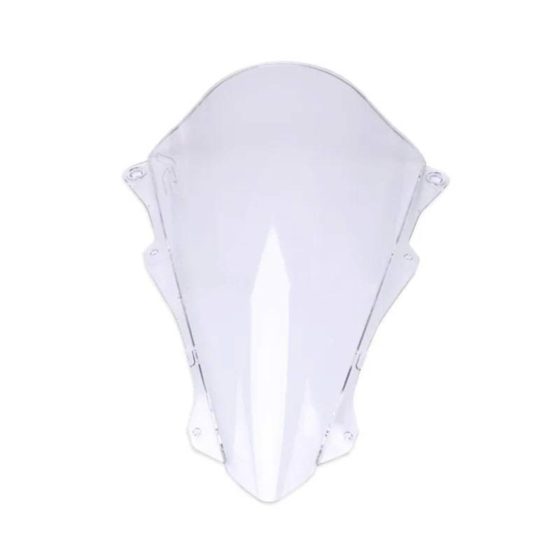 ASDRDDARF Windschutzscheibe Motorrad Für ZX-4R ZX-4RR 2023 Motorrad Frontscheibe Windschutz Schallwand Wind Deflektoren(Clear) von ASDRDDARF
