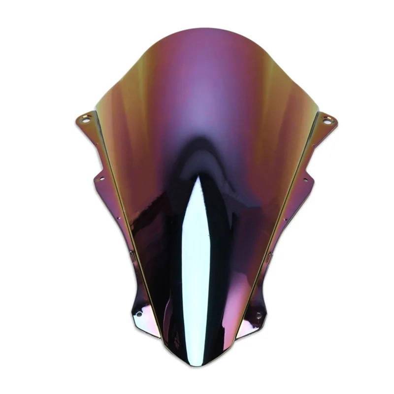 ASDRDDARF Windschutzscheibe Motorrad Für ZX-4R ZX-4RR 2023 Motorrad Frontscheibe Windschutz Schallwand Wind Deflektoren(Colorful) von ASDRDDARF
