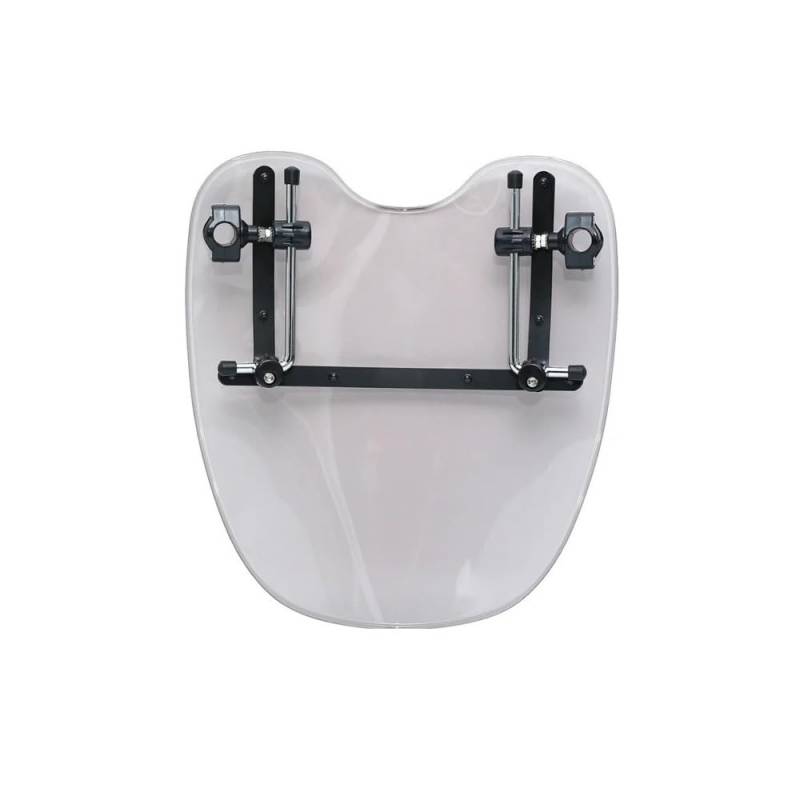 ASDRDDARF Windschutzscheibe Motorrad Universal Für Sowohl 7/8 "Und 1" Lenker Motorrad Windschutzscheibe Motorrad Windschutzscheibe(Smoke) von ASDRDDARF