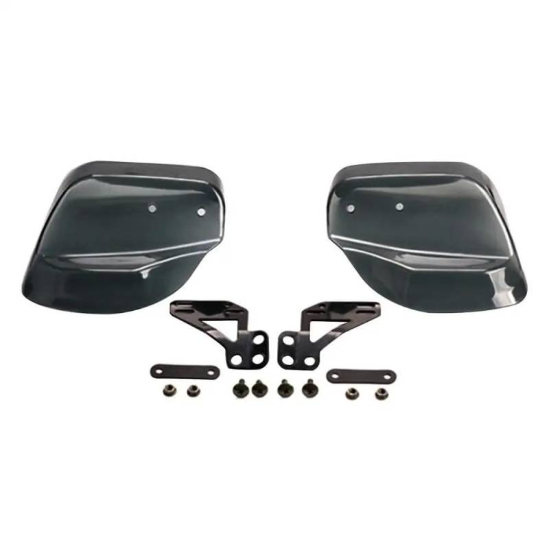 ASDRDDARF Windschutzscheibe Motorrad Universal Zubehör Motorrad Hand Schutz Lenker Hand Schutz Windschutzscheibe Windschutzscheibe(Clear) von ASDRDDARF
