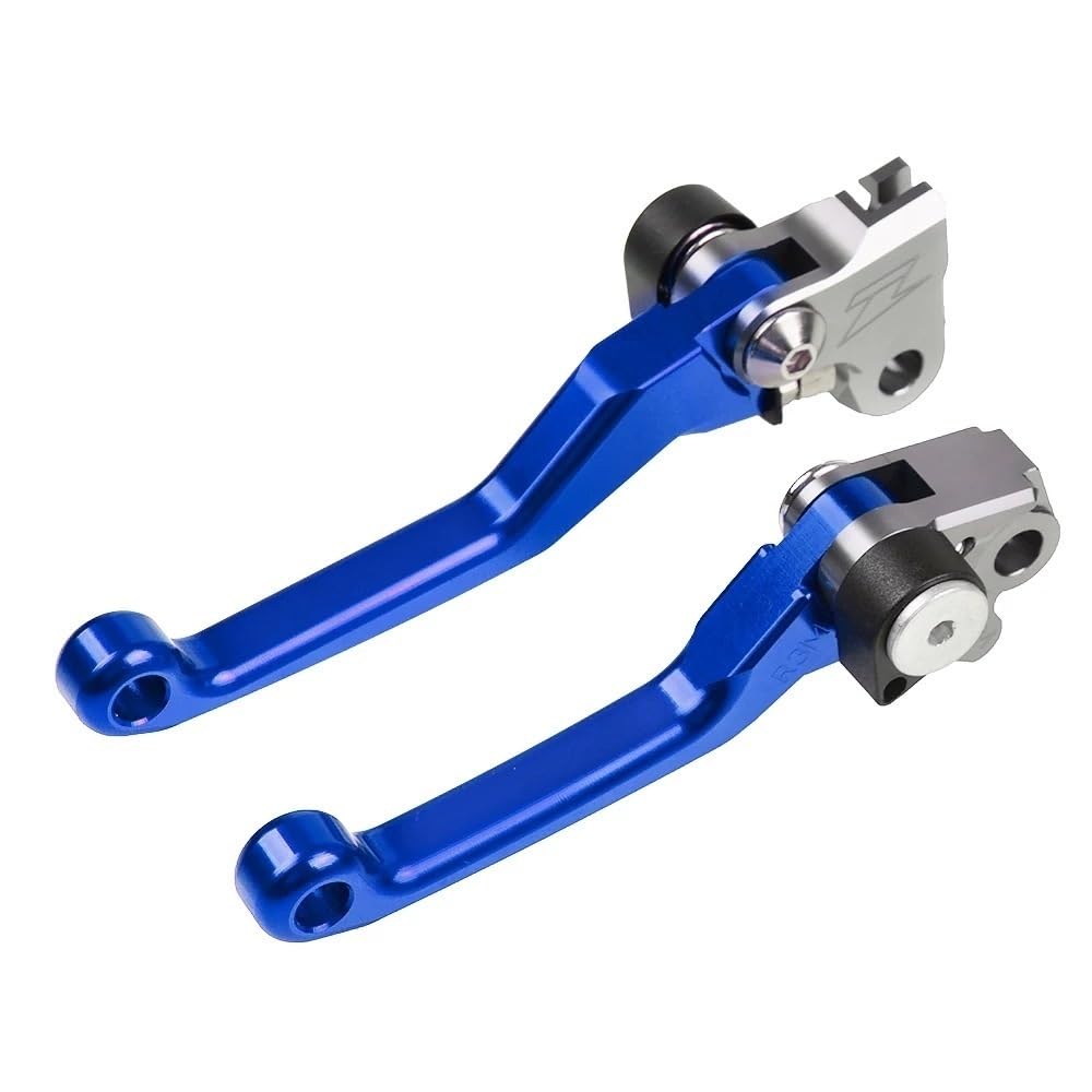 Für KX250F KXF 250 2005 2006 2007 2008 2009 2010 2011 2012 Klapp Handbremse Pivot Dirt Bike Bremse Kupplung Hebel Griff(Blue) von ASDRDDARF