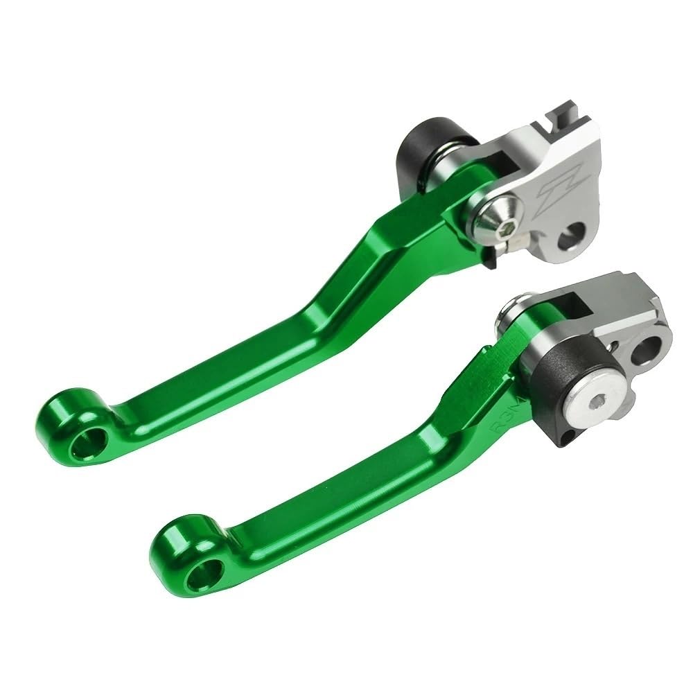 Für KX250F KXF 250 2005 2006 2007 2008 2009 2010 2011 2012 Klapp Handbremse Pivot Dirt Bike Bremse Kupplung Hebel Griff(Green) von ASDRDDARF