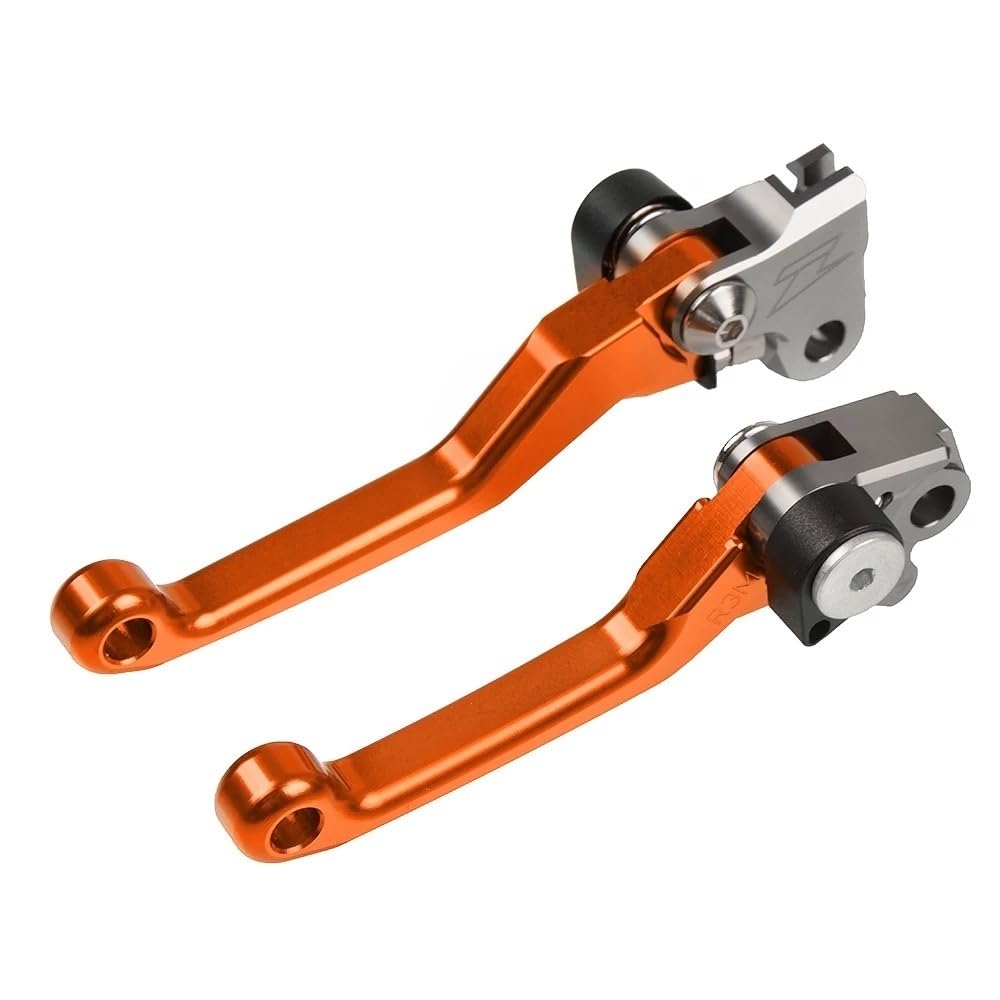 Für KX250F KXF 250 2005 2006 2007 2008 2009 2010 2011 2012 Klapp Handbremse Pivot Dirt Bike Bremse Kupplung Hebel Griff(Orange) von ASDRDDARF
