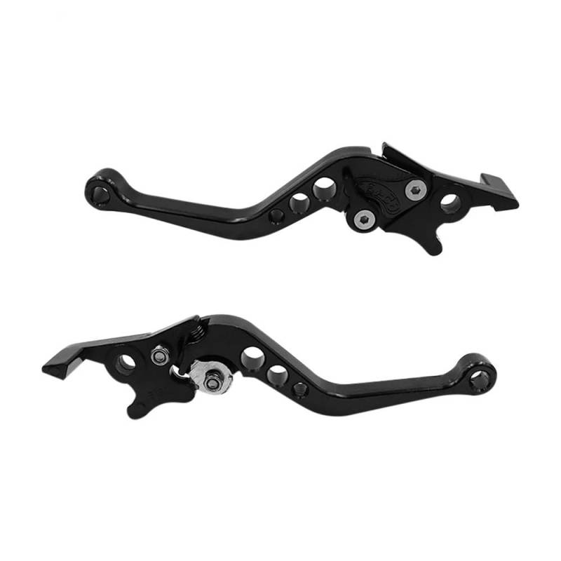 Universal CNC Legierung Motorrad Brems Griff Einstellbare Größe Moto Motorrad Modifikation Kupplung Trommel Bremshebel Griff(Black) von ASDRDDARF