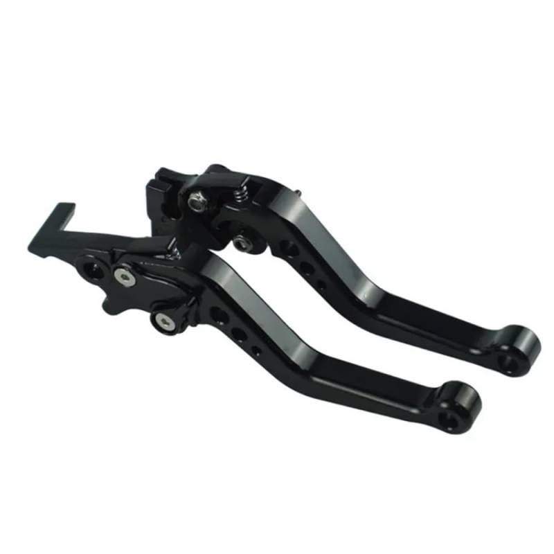 Universal Für Motorradmodifikationen 1 Paar Motorradbremsgriff Aus Legierung CNC-Motorradkupplungstrommelbremshebelgriff(Black) von ASDRDDARF