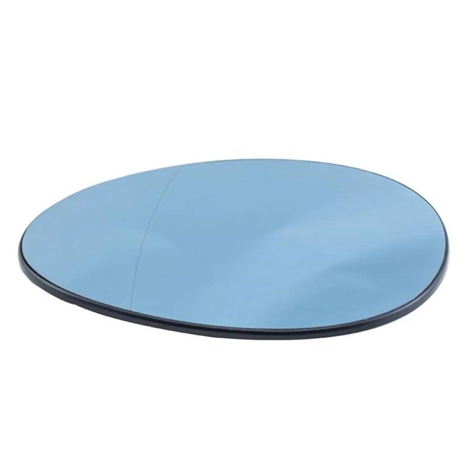 Außenspiegel Glas Für Mini Für Cooper R55 R56 R57 2007-2014 51162755625 51162755626 Linke Rechte Seite Beheiztes Seitenrückspiegelglas Weiß Blau Auto Spiegelglas(Blau links) von ASFDSG
