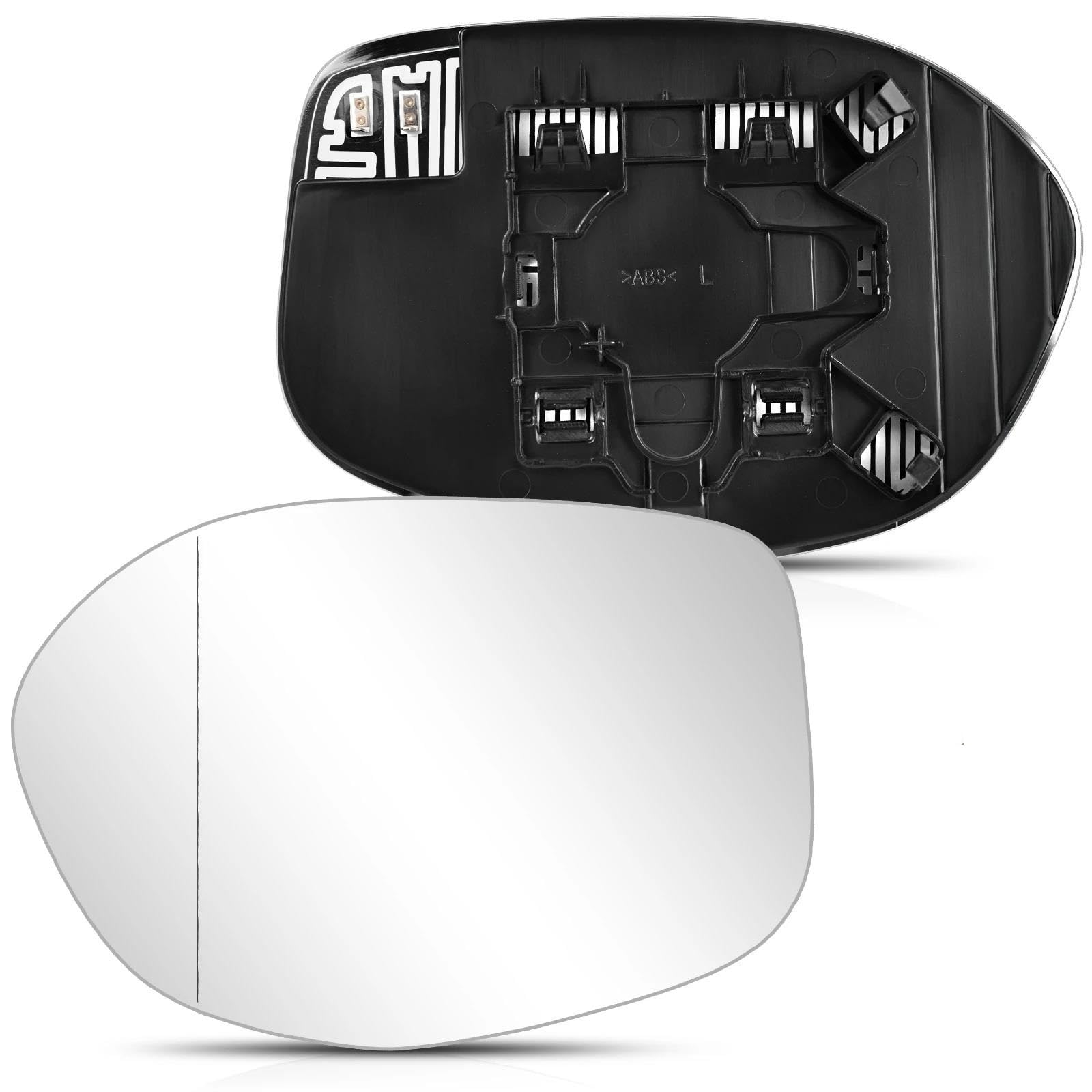 Außenspiegel Glas Für Odyssey 2014 2015 2016 2017 76253-TK8-A51 76203-TK8-A51 Linke Rechte Seite Flügelspiegelglas Beheizter Rückspiegel Auto Spiegelglas(Links) von ASFDSG