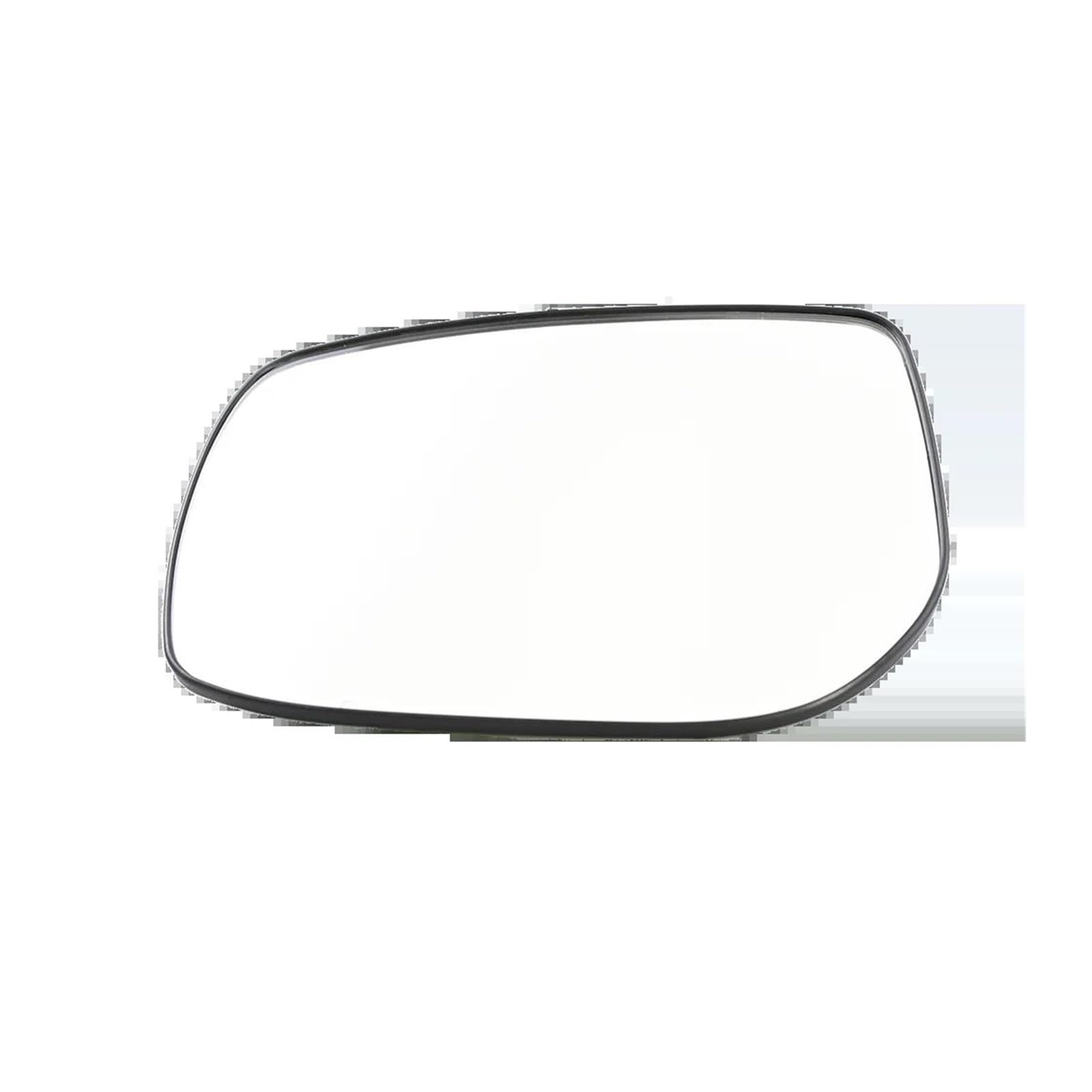 Außenspiegel Glas Für Toyota Für Corolla E140 E150 2007–2013 weißer Seitenspiegel für Fahrer und Beifahrer Rückspiegel aus Glas für die Tür mit Heizung Auto Spiegelglas(Left Side) von ASFDSG