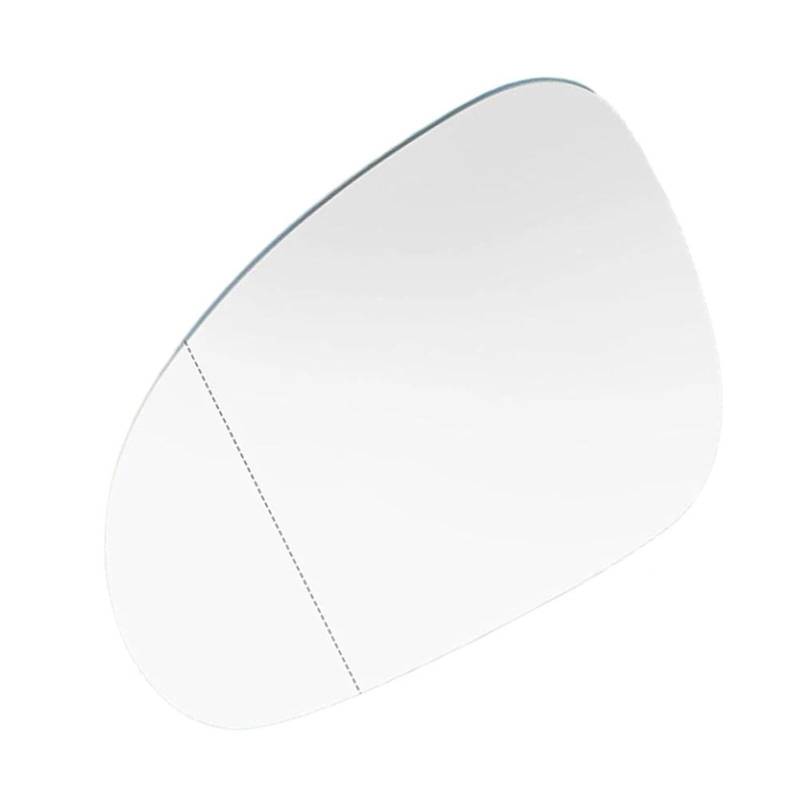 Außenspiegel Glas Für VW Für Golf Für GTI Für MK5 Für Golf Für Rabbit 2006 2007 2008 2009 Beheiztes Seitenspiegelglas Für Den Linken Fahrer Rückspiegelglaslinse Auto Spiegelglas(Links) von ASFDSG