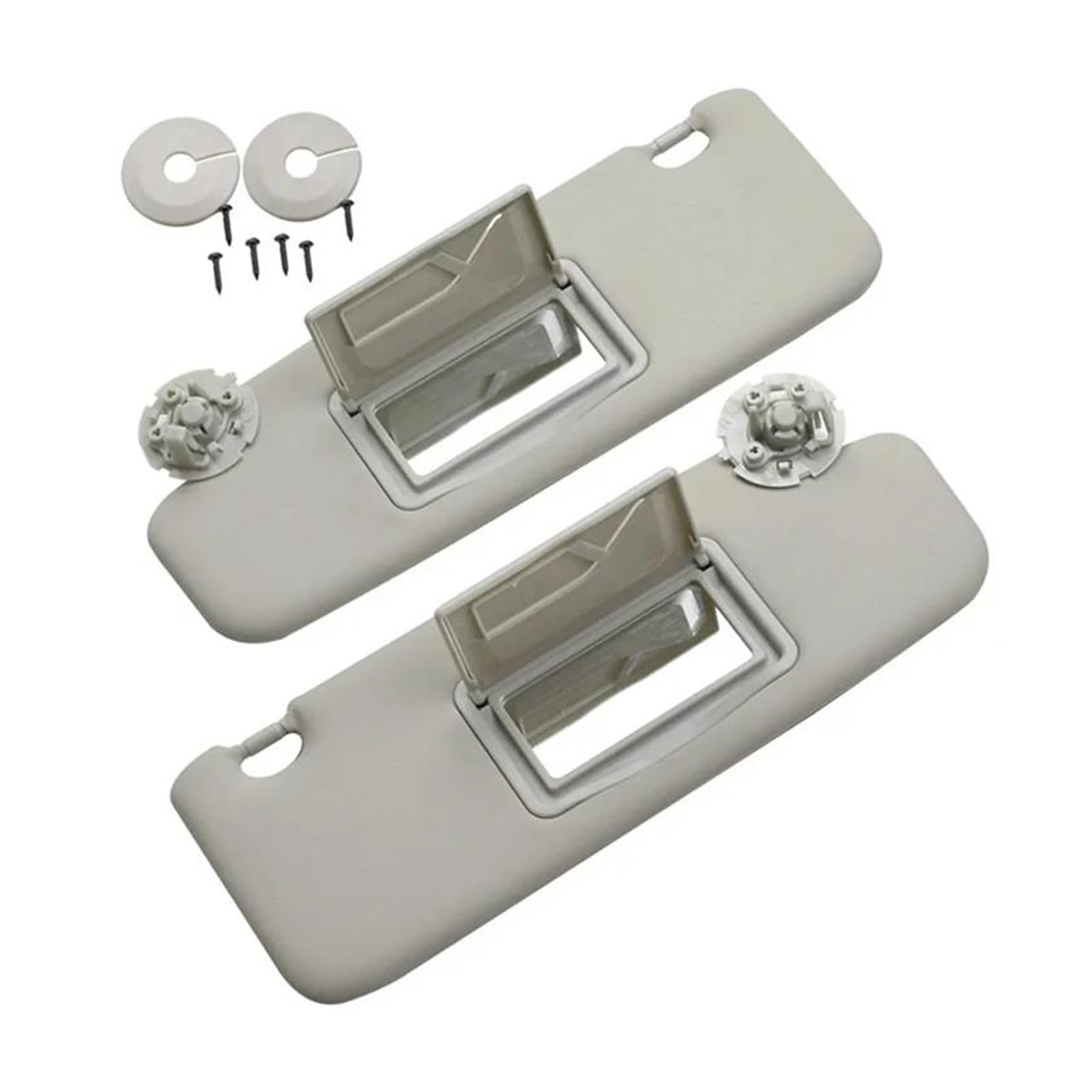 Sonnenschutz Auto Frontscheibe 1 Paar Sonnenblende Mit Spiegel Links & Rechts Grau Für Chevy Für Cruze 2011-2016 94579440 95034253 95034256 96072366 Sonnenschutz Auto Frontscheibe 1 Paar Sonnenblende Mit Spiegel Links & Rechts Grau Für Chevy Für Cruze 2011-2016 94579440 95034253 95034256 96072366 von ASFDSG
