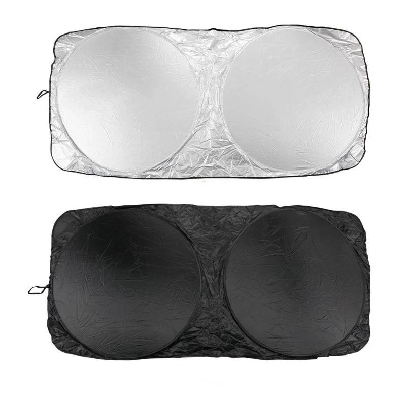Sonnenschutz Auto Frontscheibe Auto-Frontscheiben-Sonnenschutzabdeckung für Mitsubishi für Lancer EX für Outlander für Lancer für Pajero für ASX Campetition(Style 12) von ASFDSG