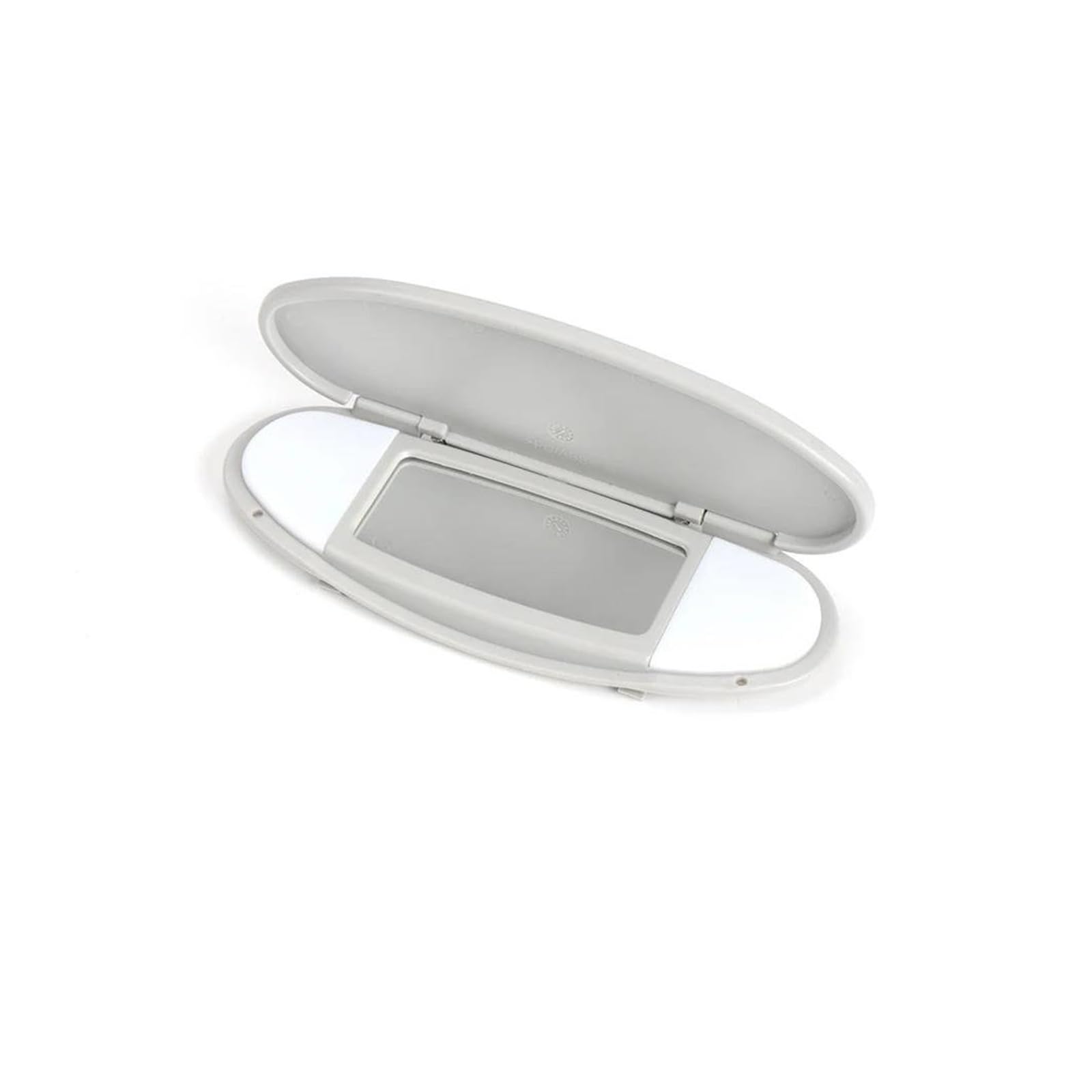 Sonnenschutz Auto Frontscheibe Auto Sonnenblende Spiegelabdeckung Make-Up Eitelkeit Spiegelabdeckung Für MINI Für Cooper Für R55-R60 2007-2014 Innenraum 2007-2014(Grey) von ASFDSG