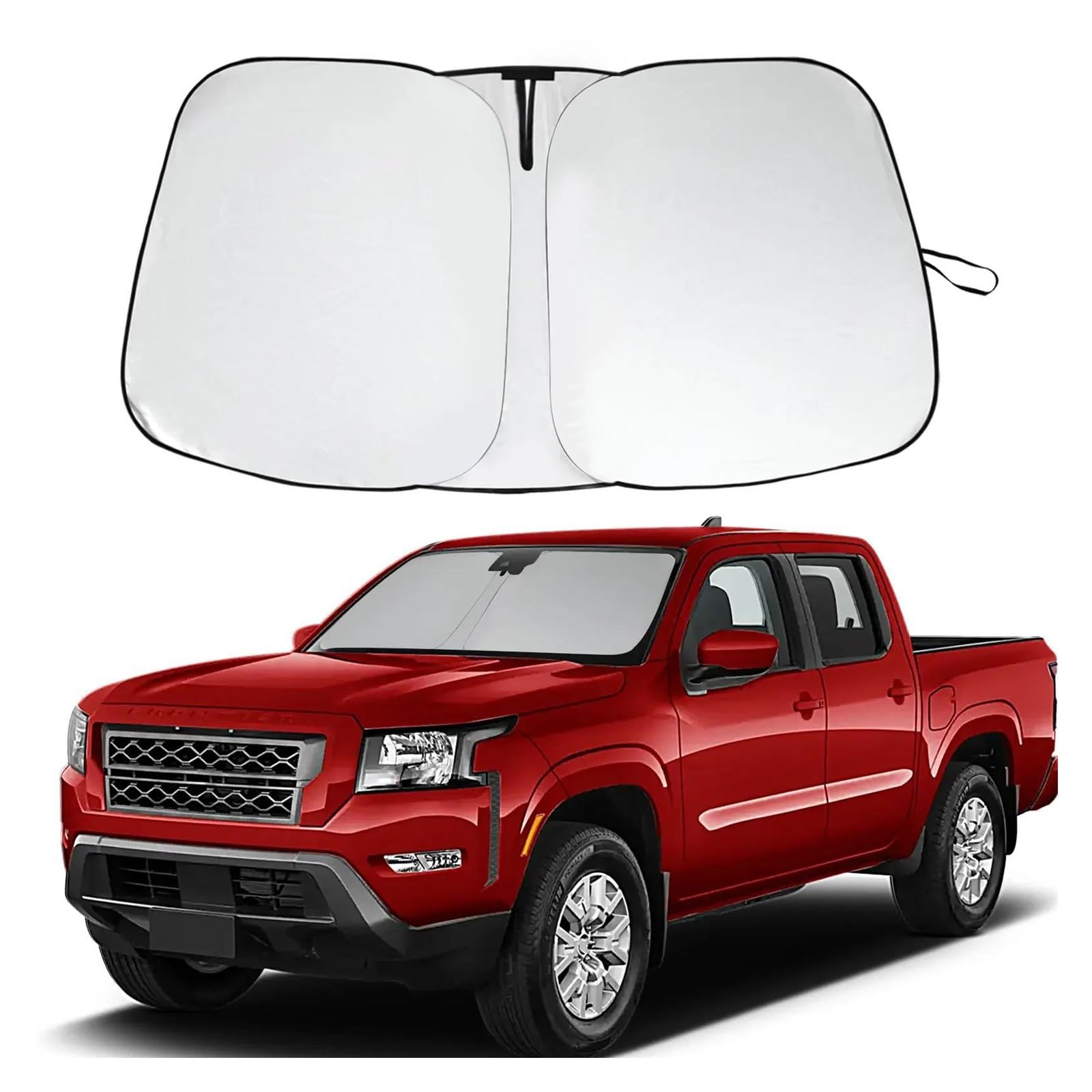 Sonnenschutz Auto Frontscheibe Auto Windschutzscheibe Sonnenschutz Abdeckung für Nissan für Frontier 2022-2025 Auto Front Fenster Sonnenblende UV Schutz Sonnenschutz Auto Frontscheibe Auto Windschutzscheibe Sonnenschutz Abdeckung für Nissan für Frontier 2022-2025 Auto Front Fenster Sonnenblende UV Schutz von ASFDSG