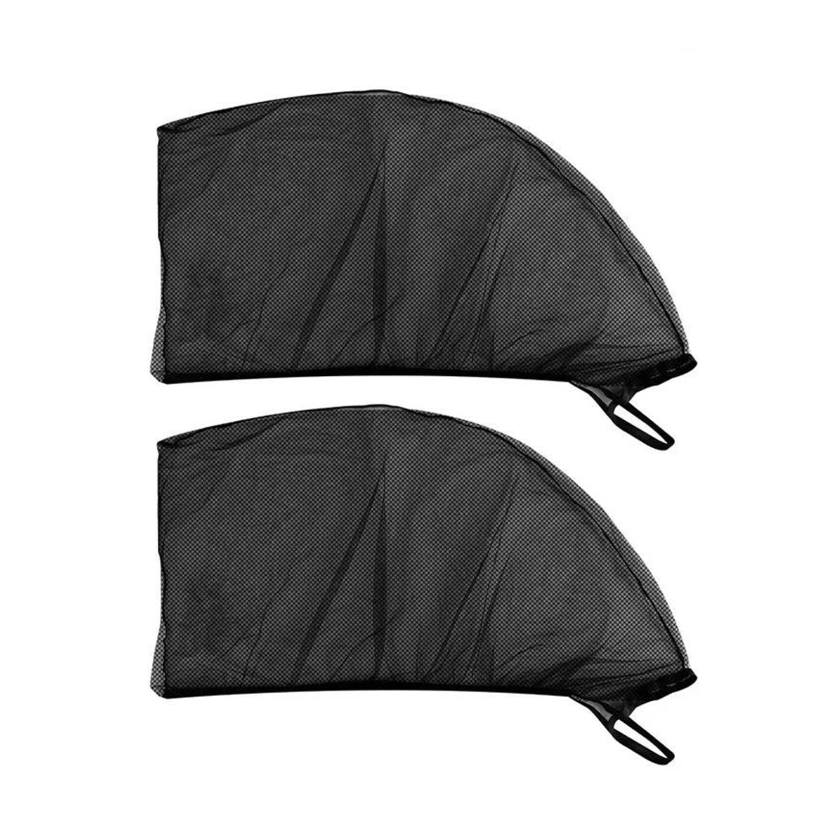 Sonnenschutz Auto Frontscheibe Autofensterschutz Moskitonetz Auto-Anti-Moskito-Seitenfenster-Sonnenschutz Auto-Sonnenblenden-Abdeckung Sonnenschutzvorhänge(Car 2pcs Rear) von ASFDSG
