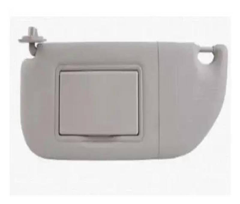 Sonnenschutz Auto Frontscheibe Für Citroen C2 Innen Sonnenblende Mit Spiegel Front Visier Montage Auto Zubehör(Left Side) von ASFDSG