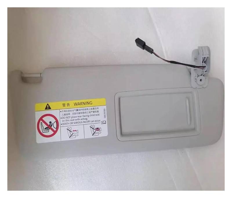 Sonnenschutz Auto Frontscheibe Für Skoda Für Rapid 2015 2016 2017 2018 2019 2020 2021 2022 Innensonnenblende mit Spiegel Frontblendenbaugruppe Autozubehör(Right Side 1pcs) von ASFDSG