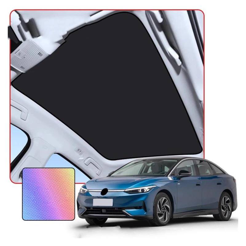 Sonnenschutz Auto Frontscheibe Für VW für ID.7 2023 2024 2025 Modelle Dach Sonnenblende Auto Schiebedach Sonnenschirm von ASFDSG