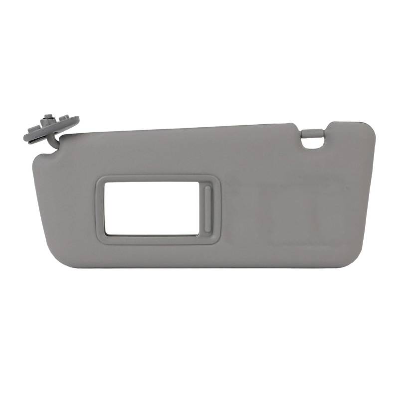 Sonnenschutz Auto Frontscheibe Sonnenblende 74320 42420 B0 Linke Fahrerseite UV-beständig blendfrei grau mit Make-up-Spiegel für 2004 bis 2005 von ASFDSG