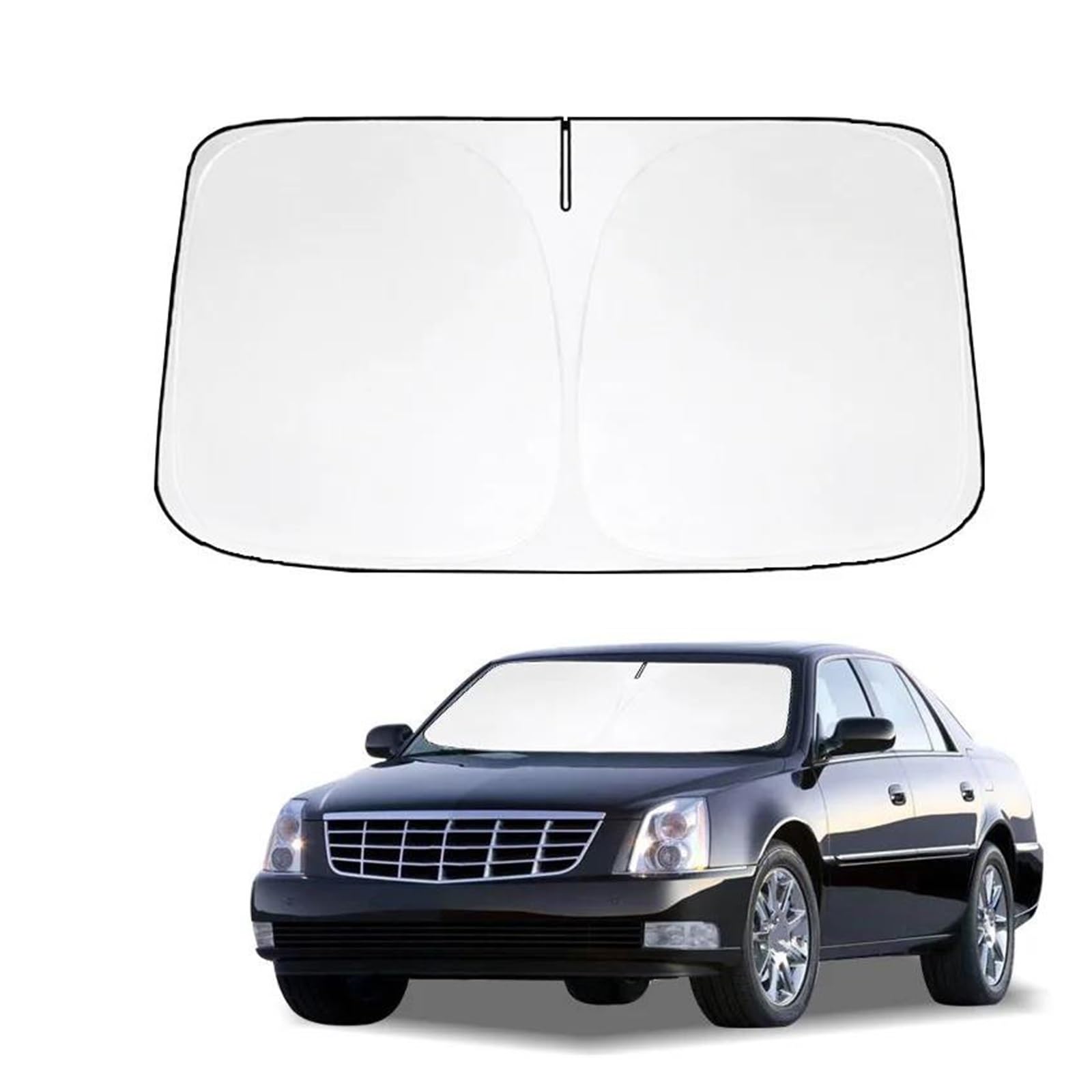 Sonnenschutz Auto Frontscheibe Windschutzscheibe Sonnenschutz Für Cadillac Für Deville Sonnenschirm Sonnenblende Protector Faltbare Blöcke UV Sonnenschutz Auto Frontscheibe Windschutzscheibe Sonnenschutz Für Cadillac Für Deville Sonnenschirm Sonnenblende Protector Faltbare Blöcke UV von ASFDSG