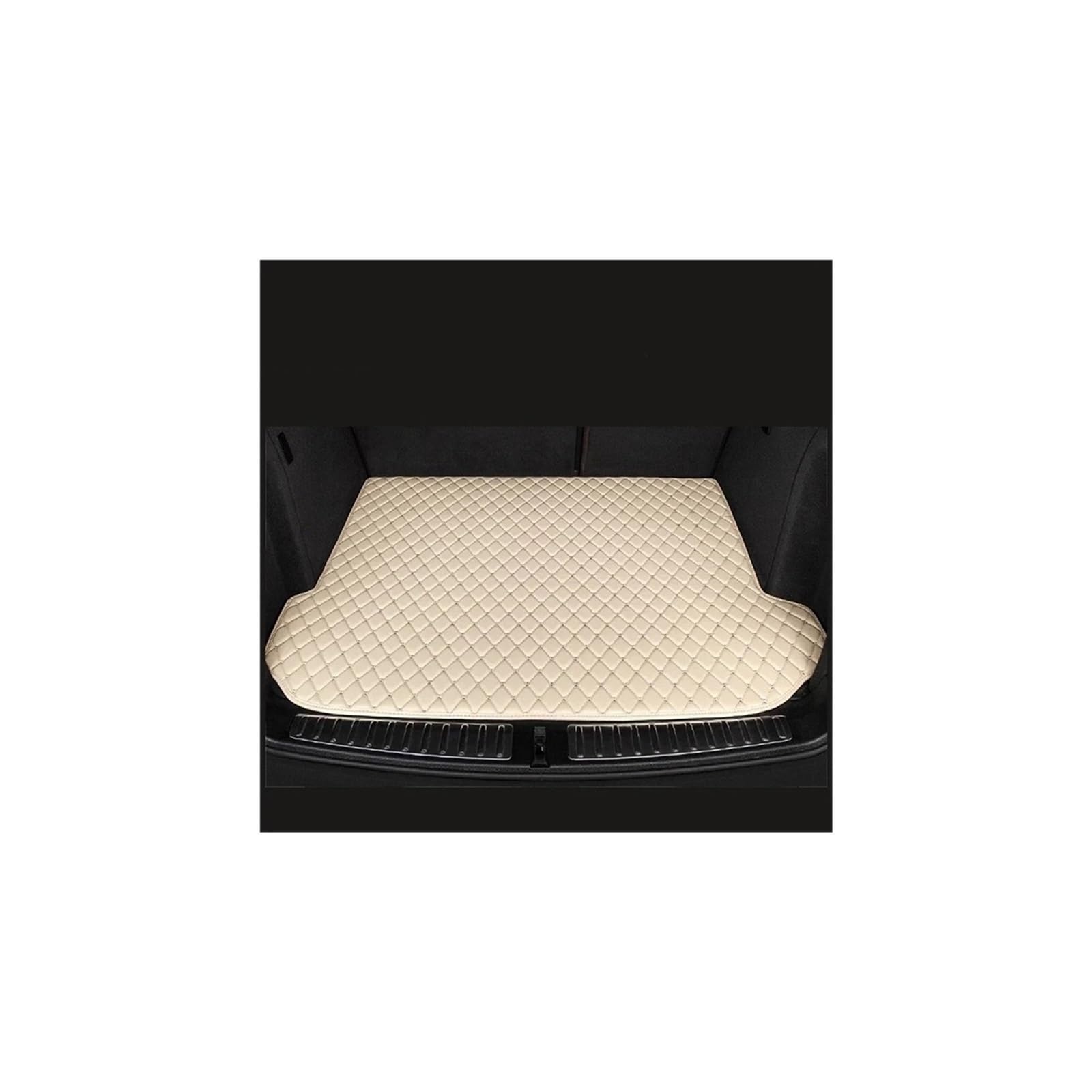 Trunk Mat Auto-Kofferraum-Matten Für Subaru Für Crosstrek 2024 Kofferraumwanne Cargo Foot Pads Zubehör Produkte Teile Autos Kofferraumwanne(Beige) von ASFDSG