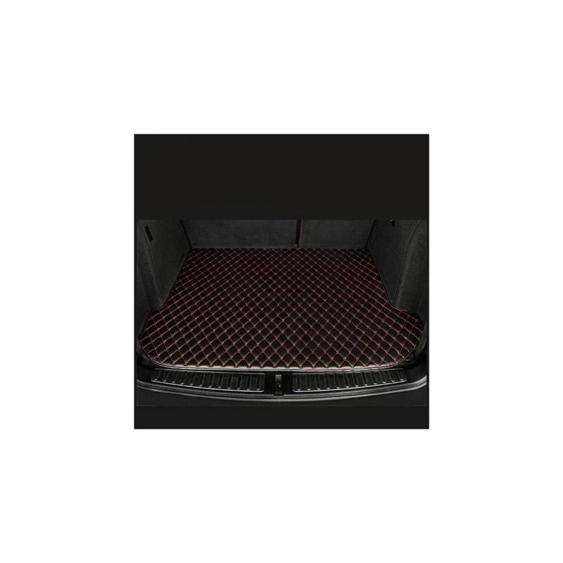 Trunk Mat Auto-Kofferraum-Matten Für Subaru Für Crosstrek 2024 Kofferraumwanne Cargo Foot Pads Zubehör Produkte Teile Autos Kofferraumwanne(Black with Red) von ASFDSG