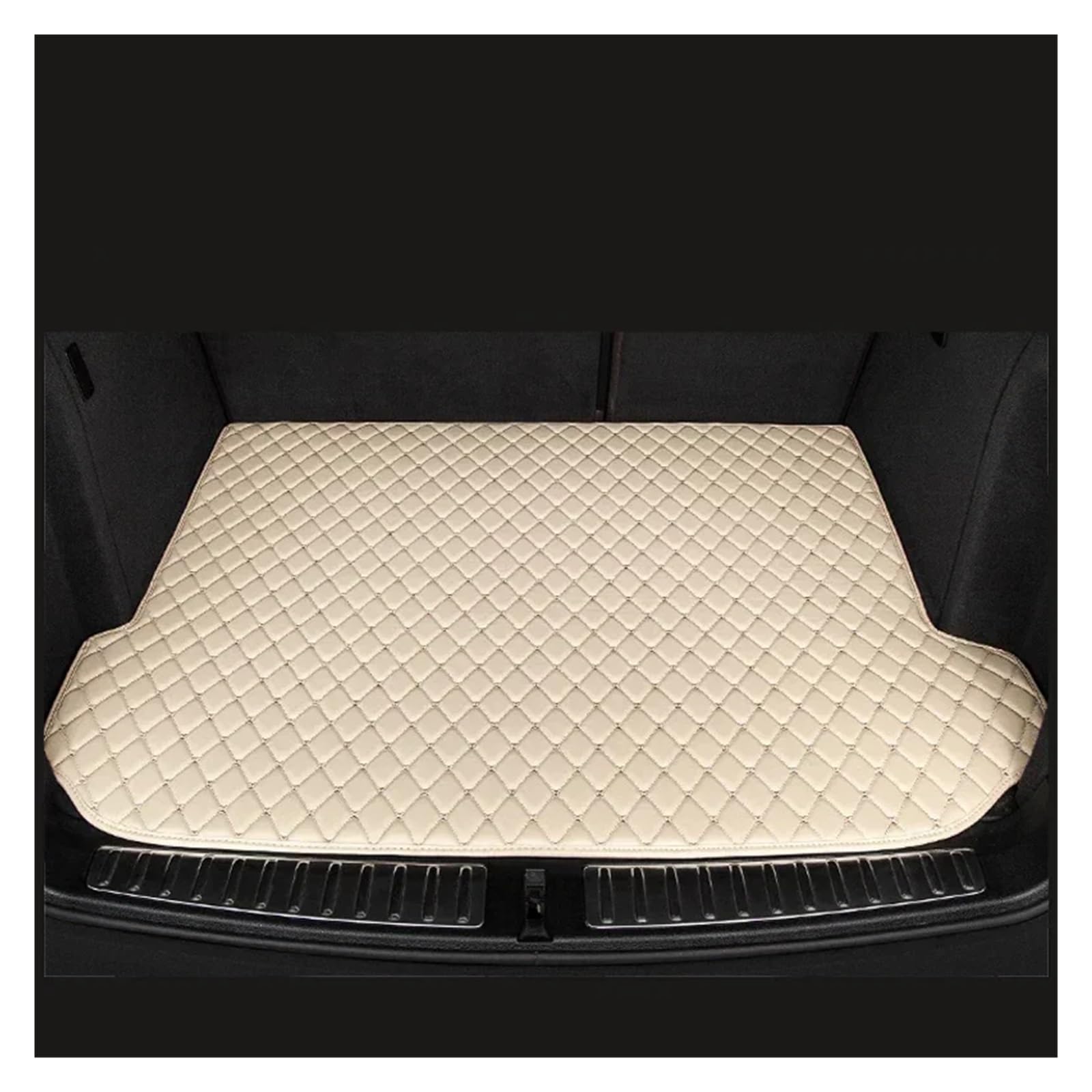 Trunk Mat Kofferraummatte Für ENS1 2022 2023 2024 Geeignet Für Kofferraummatten, Innenausstattung, wasserdichte Autoprodukte Kofferraumwanne(Beige) von ASFDSG