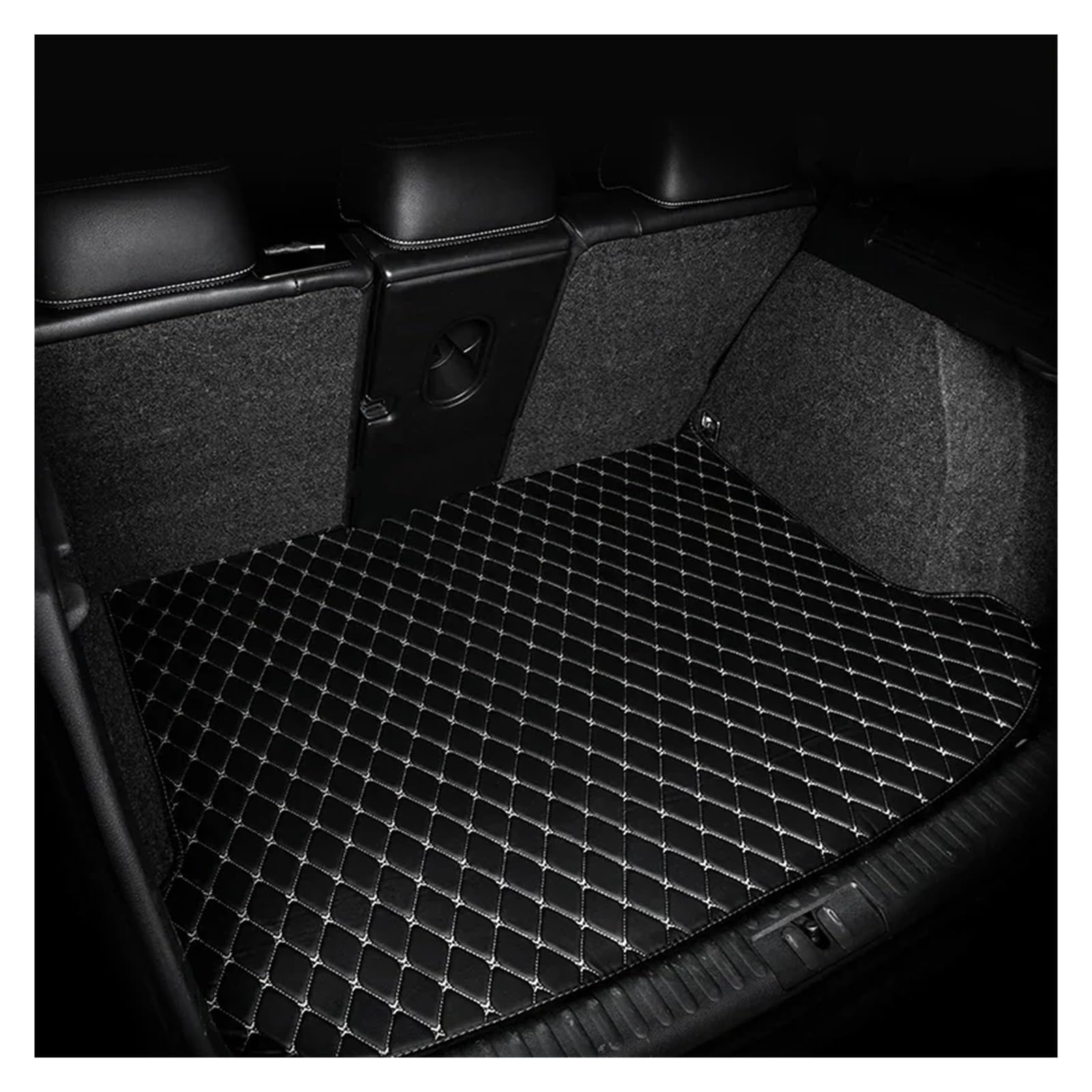 Trunk Mat Kofferraummatte Für X5 E53 Fünf Sitze 2004 2005 2006 2007 Cargo-Liner Teppich Innenausstattung Kofferraumwanne(BIACK BEIGE) von ASFDSG