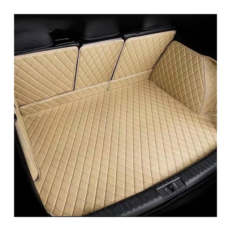 Trunk Mat Kofferraummatte Für Z4 G29 2018~2022 2-Sitzer wasserdichte Leder-Automatten Luxuriöses Leder-Kofferraum-Aufbewahrungspad Zubehör Kofferraumwanne(Beige 3D) von ASFDSG