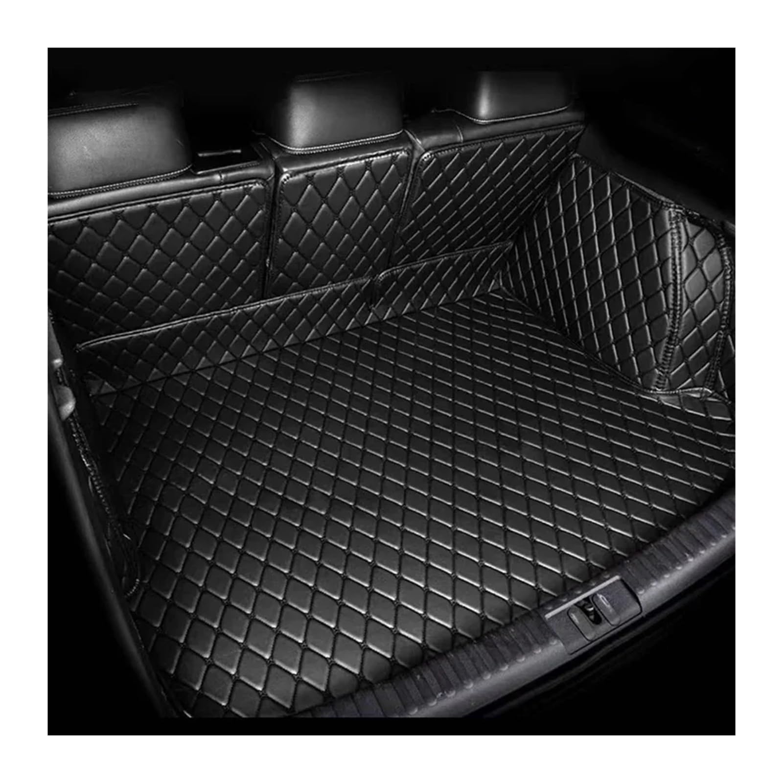 Trunk Mat Kofferraummatte Für Z4 G29 2018~2022 2-Sitzer wasserdichte Leder-Automatten Luxuriöses Leder-Kofferraum-Aufbewahrungspad Zubehör Kofferraumwanne(Black 3D) von ASFDSG