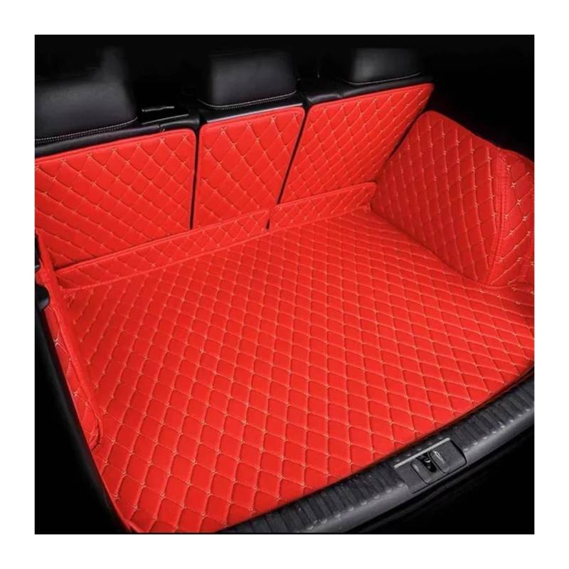 Trunk Mat Kofferraummatte Für Z4 G29 2018~2022 2-Sitzer wasserdichte Leder-Automatten Luxuriöses Leder-Kofferraum-Aufbewahrungspad Zubehör Kofferraumwanne(Red 3D) von ASFDSG
