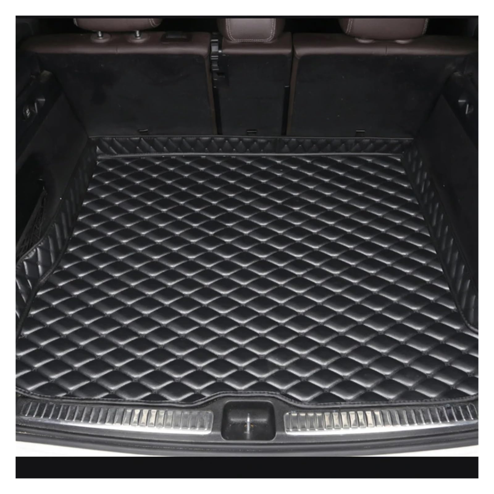 Trunk Mat Kofferraummatten Für Alfa Für Romeo Für Stelvio 2017–2022 Autozubehör Autoartikel Innenausstattung Kofferraumwanne(Alles schwarz) von ASFDSG