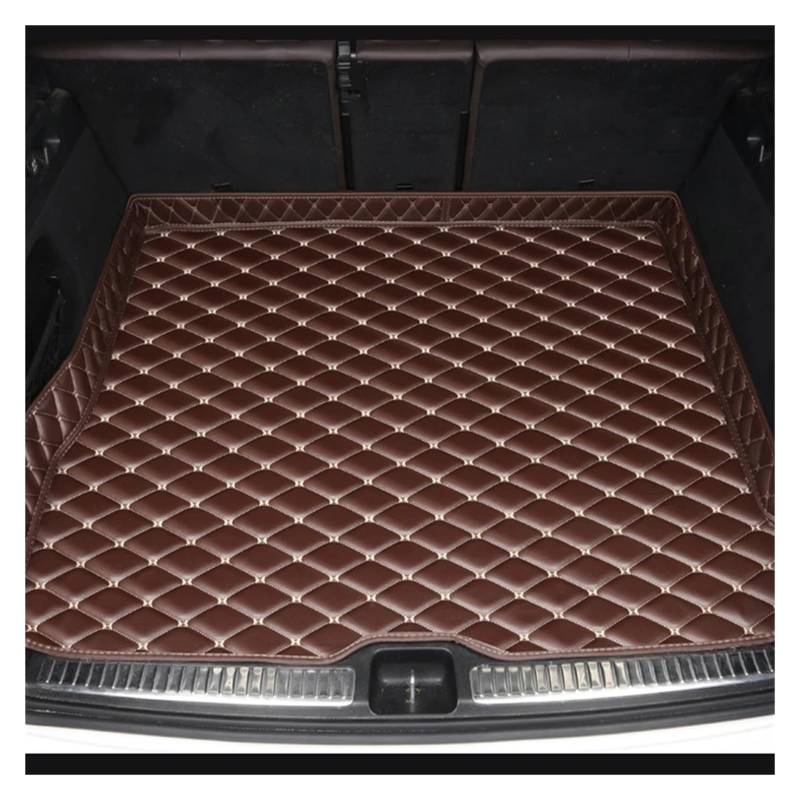 Trunk Mat Kofferraummatten Für Alfa Für Romeo Für Stelvio 2017–2022 Autozubehör Autoartikel Innenausstattung Kofferraumwanne(Kaffee) von ASFDSG