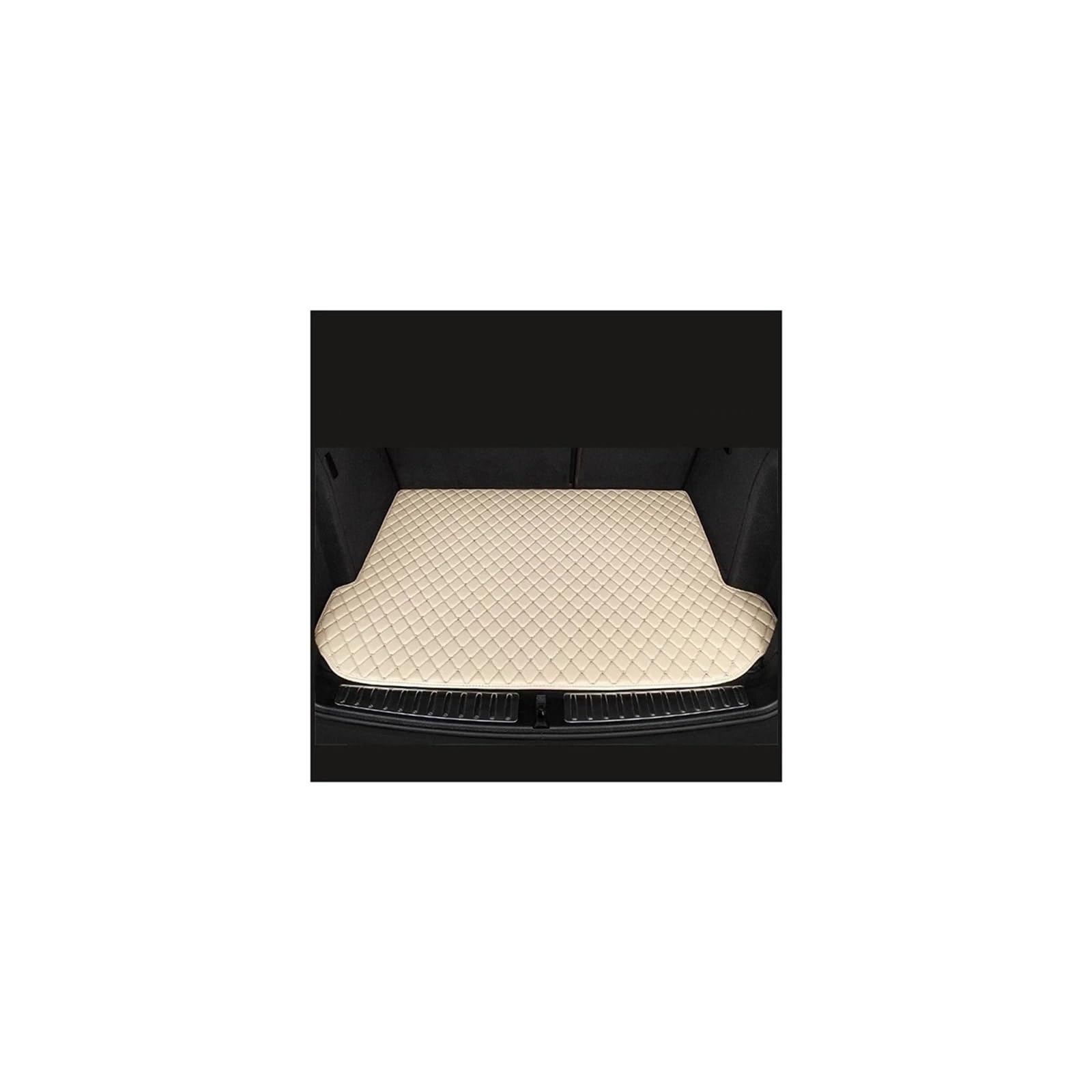 Trunk Mat Kofferraummatten Für Civic 2007 2008 2009 2010 2011 Fahrzeug Cargo-Liner Teppiche Auto-Innenausstattung Wasserdicht Kofferraumwanne(Beige) von ASFDSG