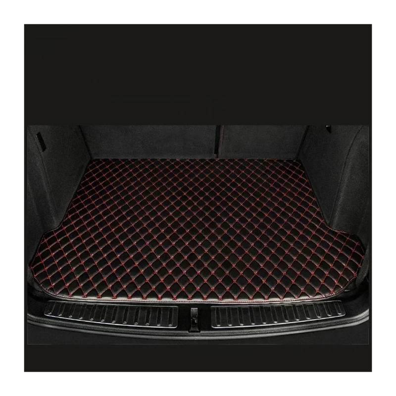 Trunk Mat Kofferraummatten Für Civic Für Fließheck 2023 2022 Fahrzeug-Cargo-Liner-Teppiche Auto-Innenausstattung Wasserdichter Ersatz Kofferraumwanne(Black with Red) von ASFDSG